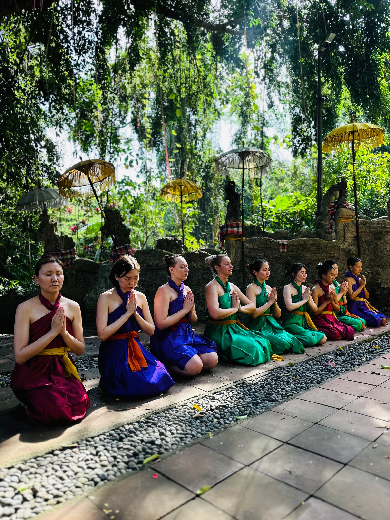 Групповое приключение на Бали, исследование